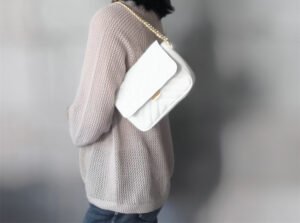 flap handbag